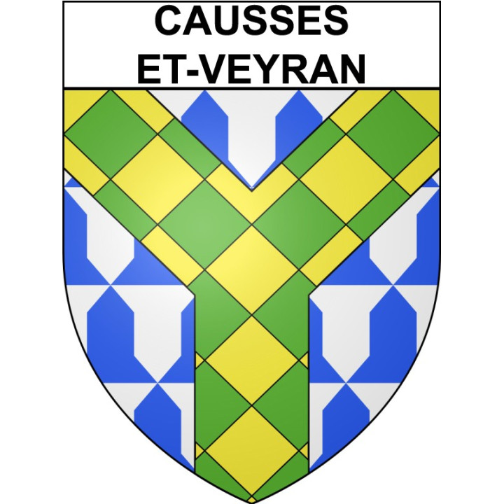 Stickers coat of arms Bazas adhesive sticker