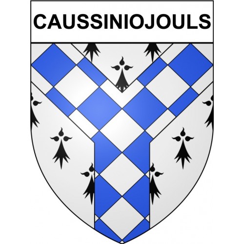 Stickers coat of arms Bazas adhesive sticker