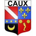 Caux 34 ville Stickers blason autocollant adhésif