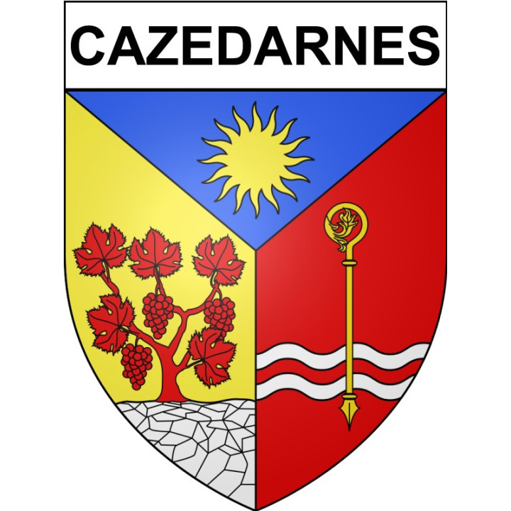 Bazas Sticker wappen, gelsenkirchen, augsburg, klebender aufkleber