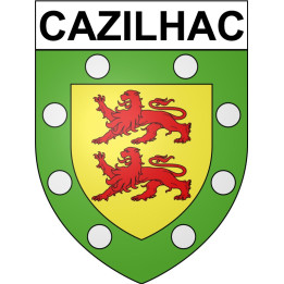 Stickers coat of arms Bazas adhesive sticker