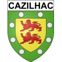 Stickers coat of arms Bazas adhesive sticker