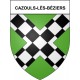 Cazouls-lès-Béziers 34 ville Stickers blason autocollant adhésif