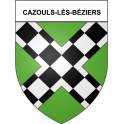 Bazas Sticker wappen, gelsenkirchen, augsburg, klebender aufkleber