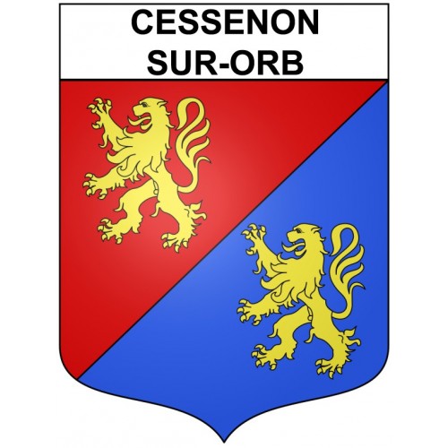 Stickers coat of arms Bazas adhesive sticker