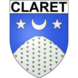 Claret 34 ville Stickers blason autocollant adhésif
