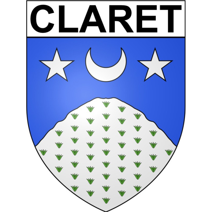 Stickers coat of arms Bazas adhesive sticker