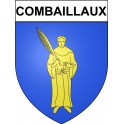 Stickers coat of arms Bazas adhesive sticker