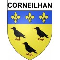 Corneilhan 34 ville Stickers blason autocollant adhésif