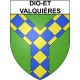 Dio-et-Valquières 34 ville Stickers blason autocollant adhésif