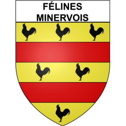 Pegatinas escudo de armas de Bazas adhesivo de la etiqueta engomada