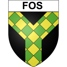 Stickers coat of arms Bazas adhesive sticker