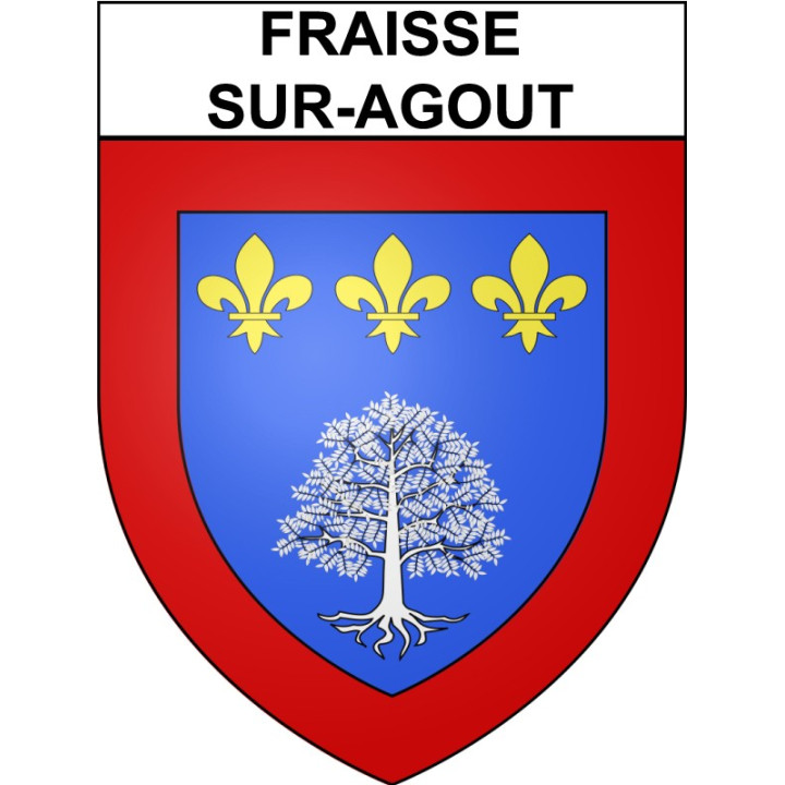 Stickers coat of arms Bazas adhesive sticker