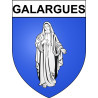 Galargues 34 ville Stickers blason autocollant adhésif