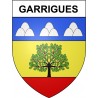 Garrigues 34 ville Stickers blason autocollant adhésif