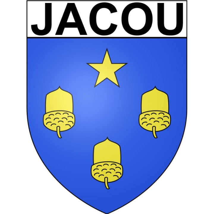 Stickers coat of arms Bazas adhesive sticker