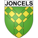 Stickers coat of arms Bazas adhesive sticker