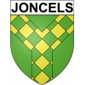 Joncels 34 ville Stickers blason autocollant adhésif