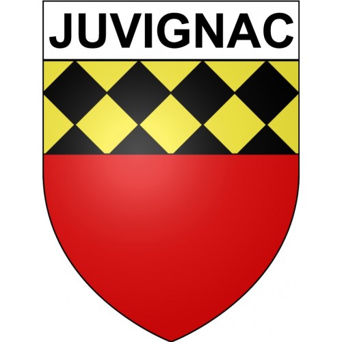 Juvignac 34 ville Stickers blason autocollant adhésif