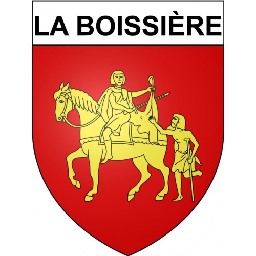 La Boissière 34 ville Stickers blason autocollant adhésif