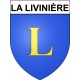 La Livinière 34 ville Stickers blason autocollant adhésif