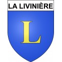 La Livinière 34 ville Stickers blason autocollant adhésif