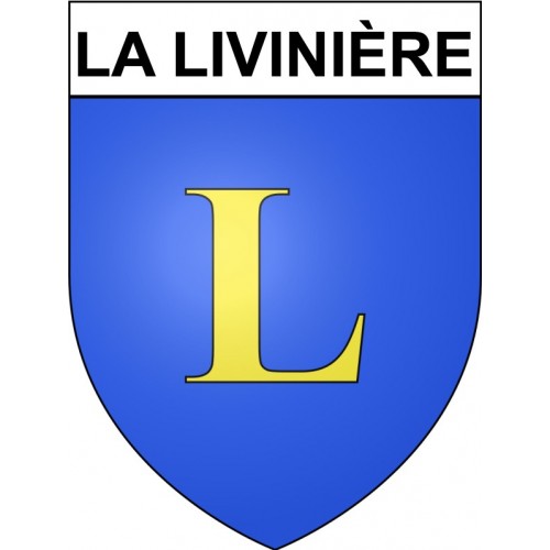 La Livinière 34 ville Stickers blason autocollant adhésif