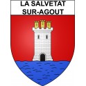 La Salvetat-sur-Agout 34 ville Stickers blason autocollant adhésif