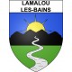 Stickers coat of arms Bazas adhesive sticker
