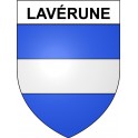 Lavérune 34 ville Stickers blason autocollant adhésif