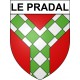 Le Pradal 34 ville Stickers blason autocollant adhésif