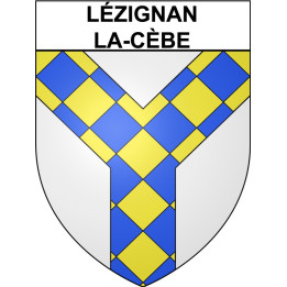 Stickers coat of arms Bazas adhesive sticker