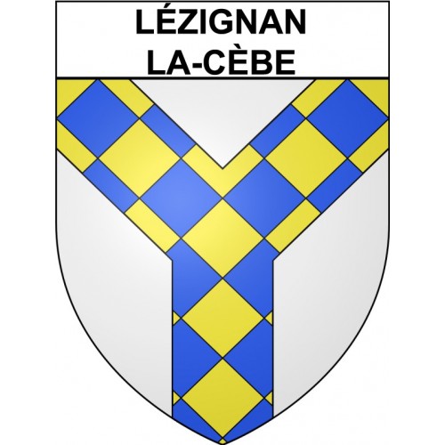 Stickers coat of arms Bazas adhesive sticker