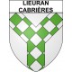 Lieuran-Cabrières 34 ville Stickers blason autocollant adhésif