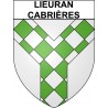 Lieuran-Cabrières 34 ville Stickers blason autocollant adhésif