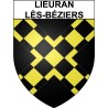 Lieuran-lès-Béziers 34 ville Stickers blason autocollant adhésif