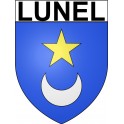 Lunel 34 ville Stickers blason autocollant adhésif