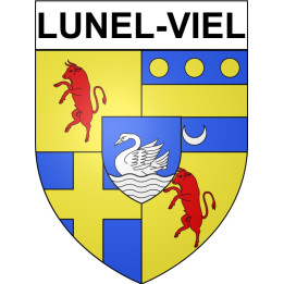 Stickers coat of arms Bazas adhesive sticker