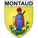 Stickers coat of arms Bazas adhesive sticker
