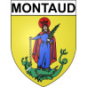 Stickers coat of arms Bazas adhesive sticker