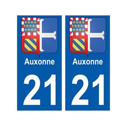 21 Auxonne blason autocollant plaque stickers ville