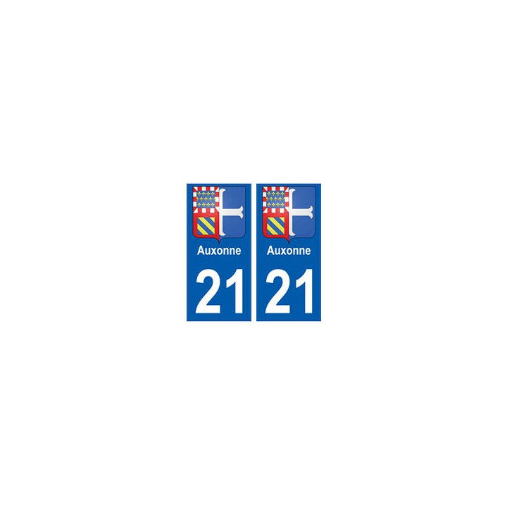 21 Auxonne blason autocollant plaque stickers ville