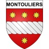 Stickers coat of arms Bazas adhesive sticker