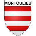 Adesivi stemma Montoulieu adesivo