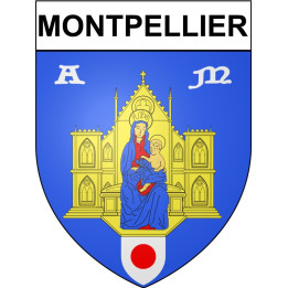 Stickers coat of arms Bazas adhesive sticker
