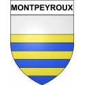 Montpeyroux 34 ville Stickers blason autocollant adhésif