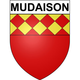 Stickers coat of arms Bazas adhesive sticker