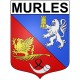 Murles 34 ville Stickers blason autocollant adhésif