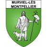 Murviel-lès-Montpellier 34 ville Stickers blason autocollant adhésif