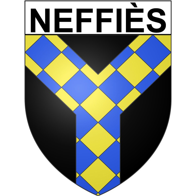 Stickers coat of arms Bazas adhesive sticker
